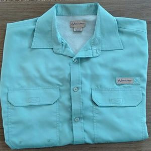 Realtree Short Sleeve Button Down Vented Shirt